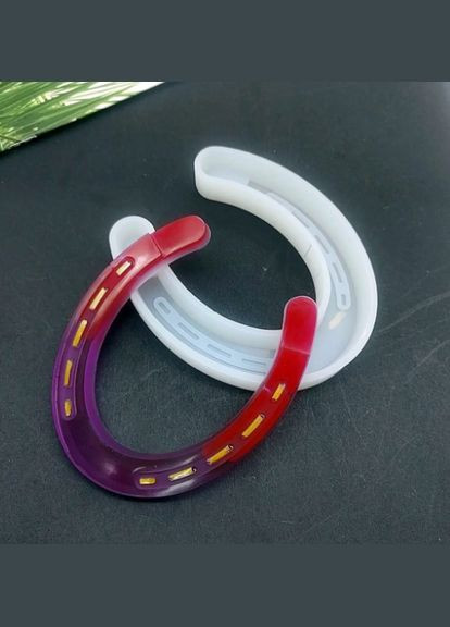 Молд силиконовый Подкова 95 на 108 мм серый Jannet молди (336904535)