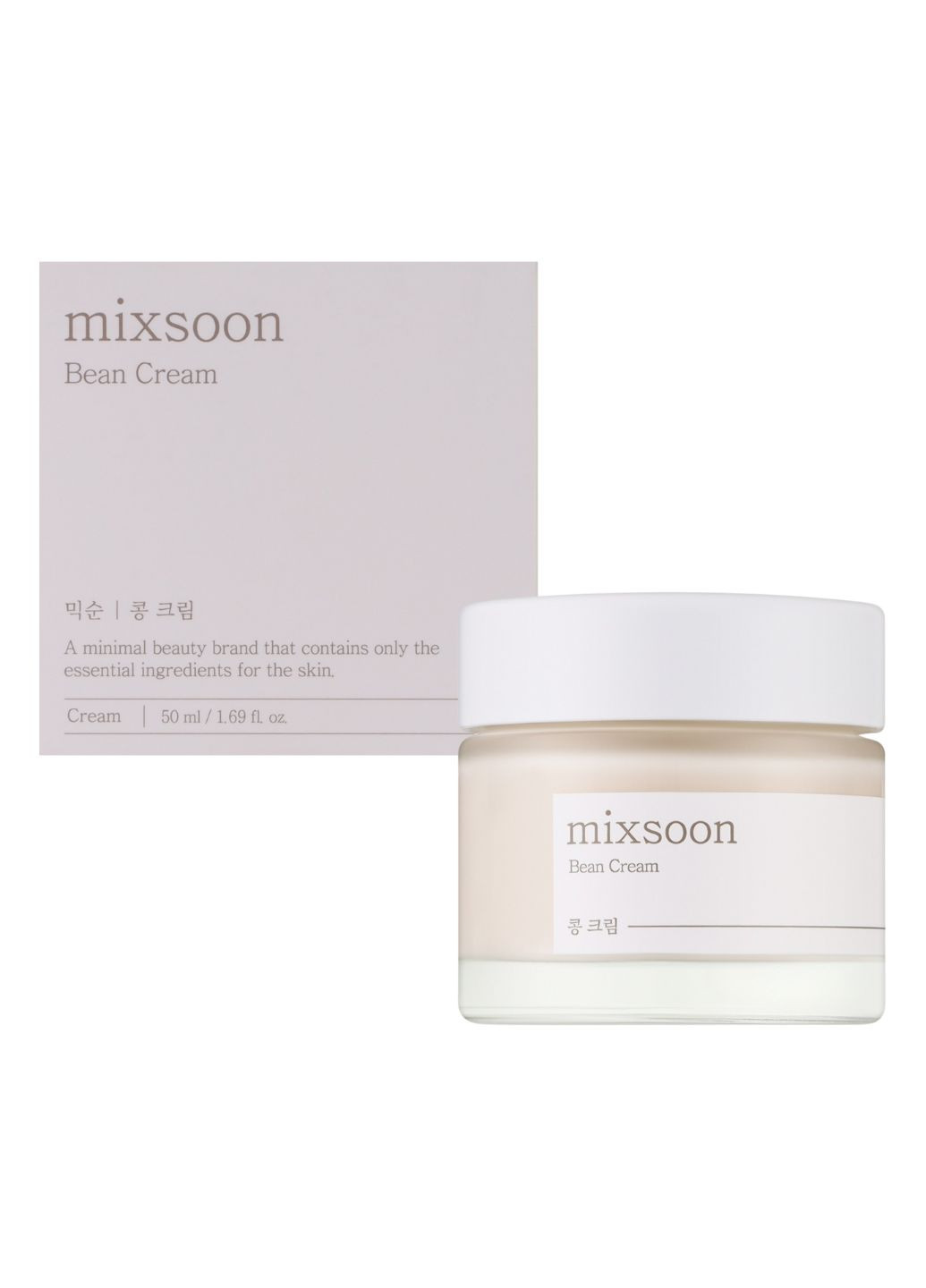 Питательный крем для лица с экстрактом соевых бобов Bean Cream, 50 мл MIXSOON (363329784)