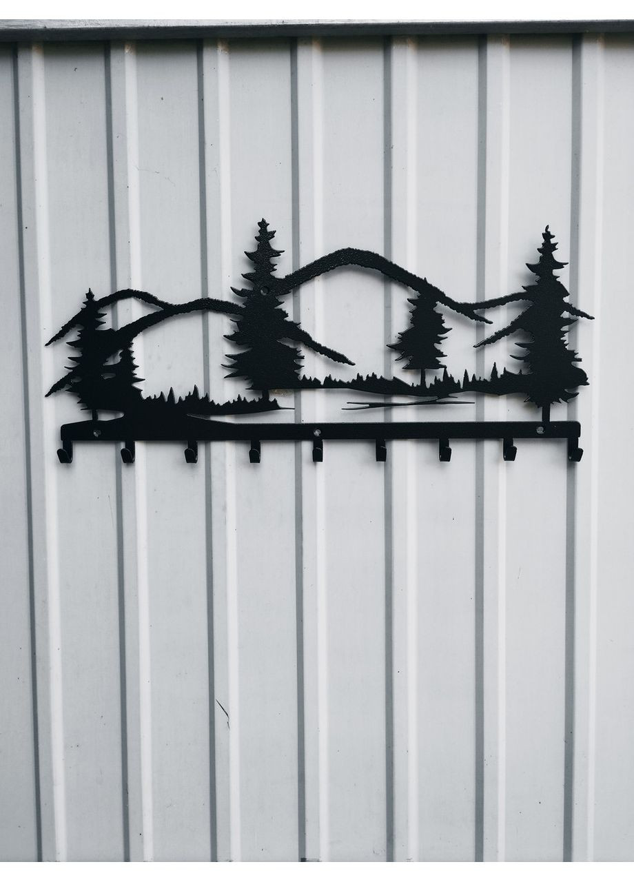 Вешалка для одежды из металла "Горы карпаты". No Brand (368896710)