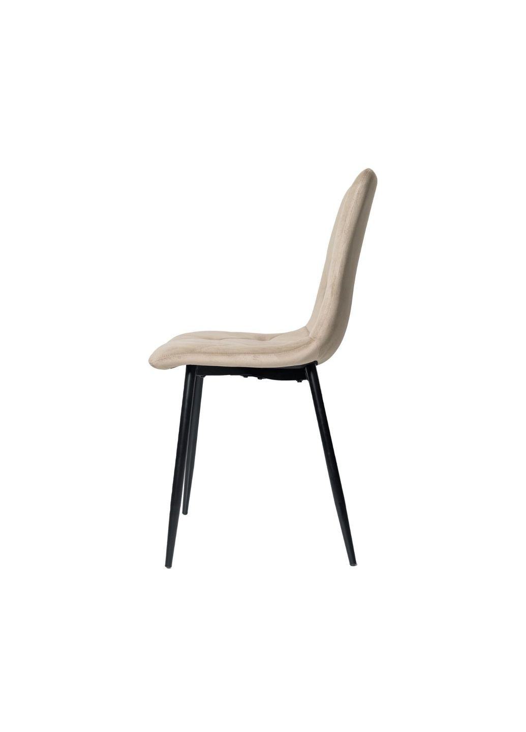 Стілець кухонний COREY чорний каркас/беж Intarsio (372706854)