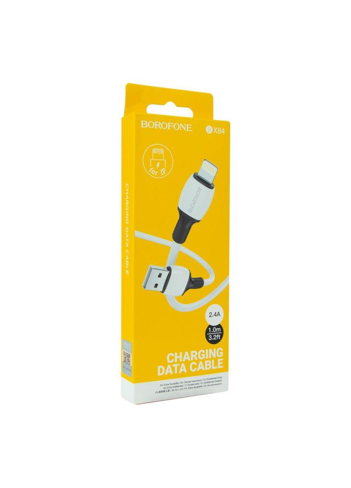Зарядный кабель USB Lightning для iPhone / Провод шнур юсб лайтнинг для зарядки айфона Apple устройств Borofone (334295128)