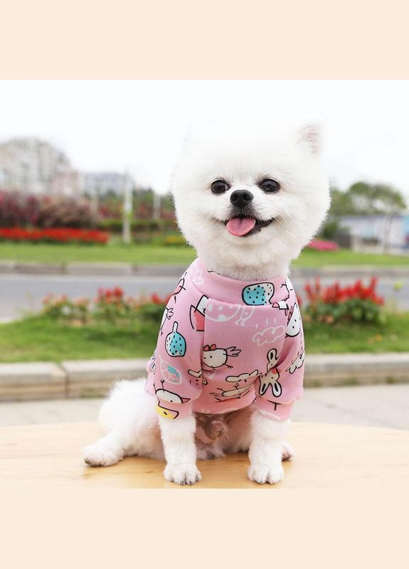 Пуловер для котів Pet Style "Будиночок" Рожевий L No Brand - (323235293)