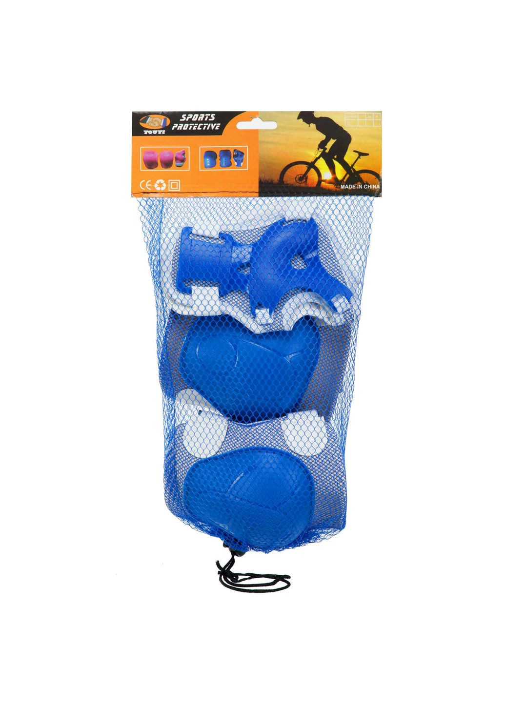 Защита для роликов детская наколенники налокотники перчатки SK2019 Синий (60508931) FDSO (302515897)