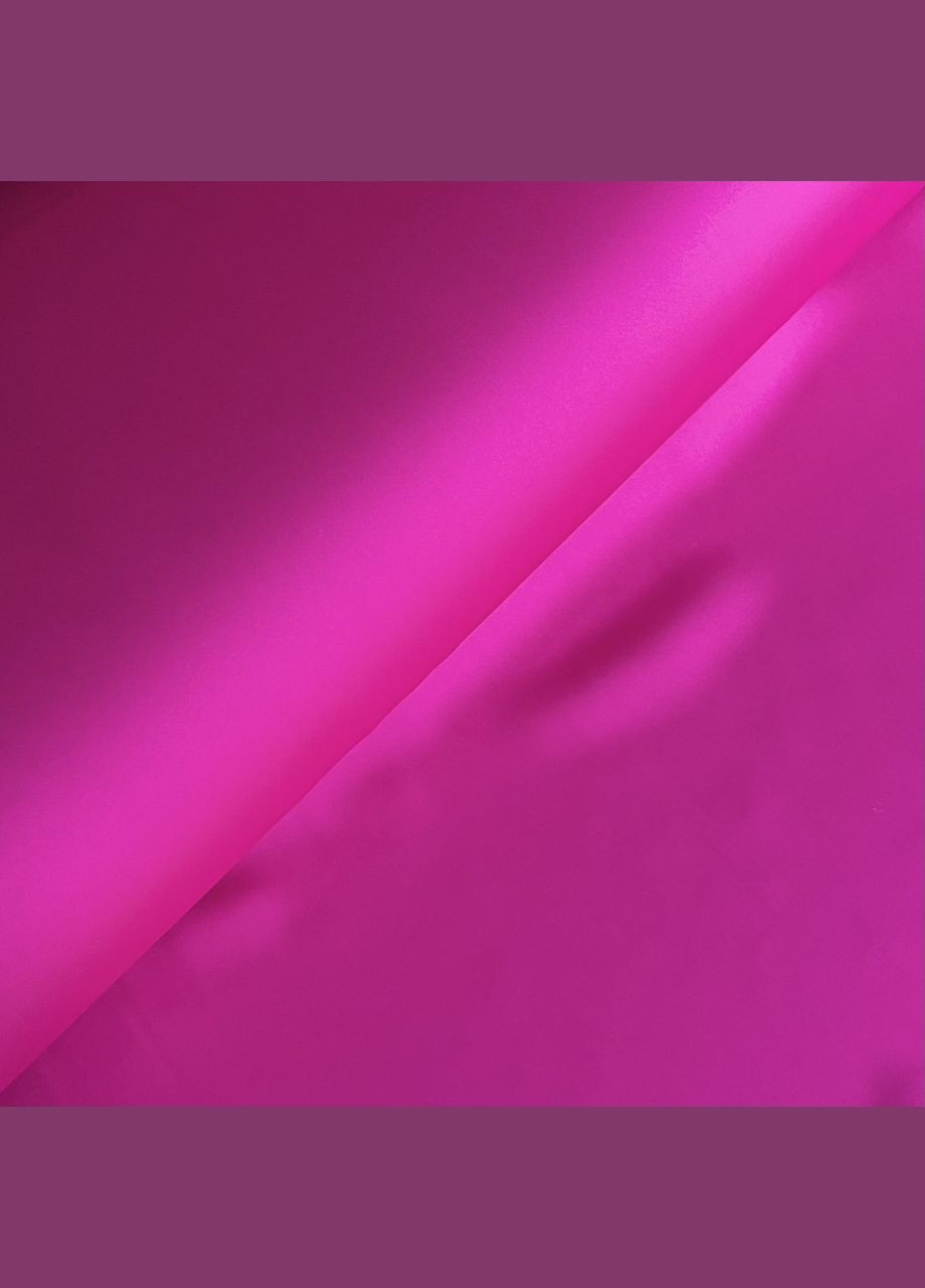 Тканина атлас сатин двосторонній матовий фуксія пог. м. No Brand (329744002)