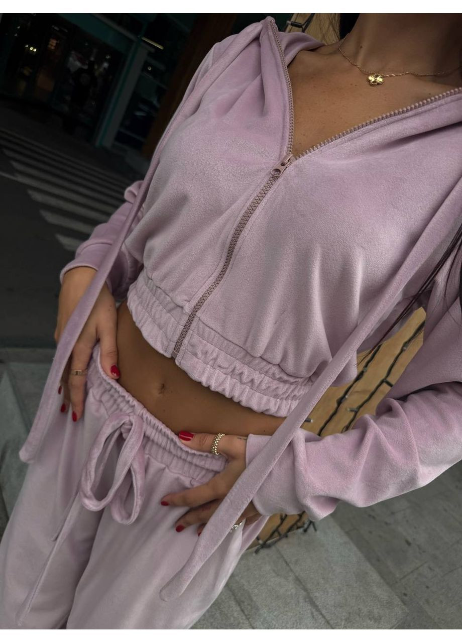 Жіночий велюровий костюм No Brand (362189082)