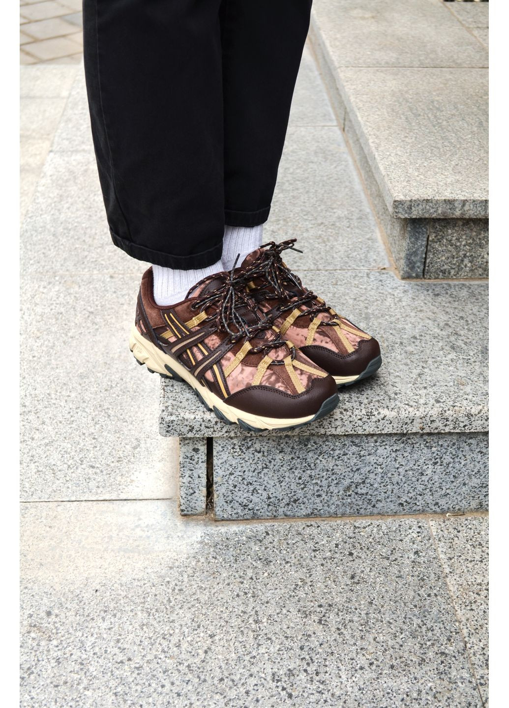 КРОСІВКИ ЖІНОЧІ ASICS GEL SONOMA 15-50 BROWN АСІКС ГЕЛЬ СОНОМА No Brand комбіновані демісезони (367174233)