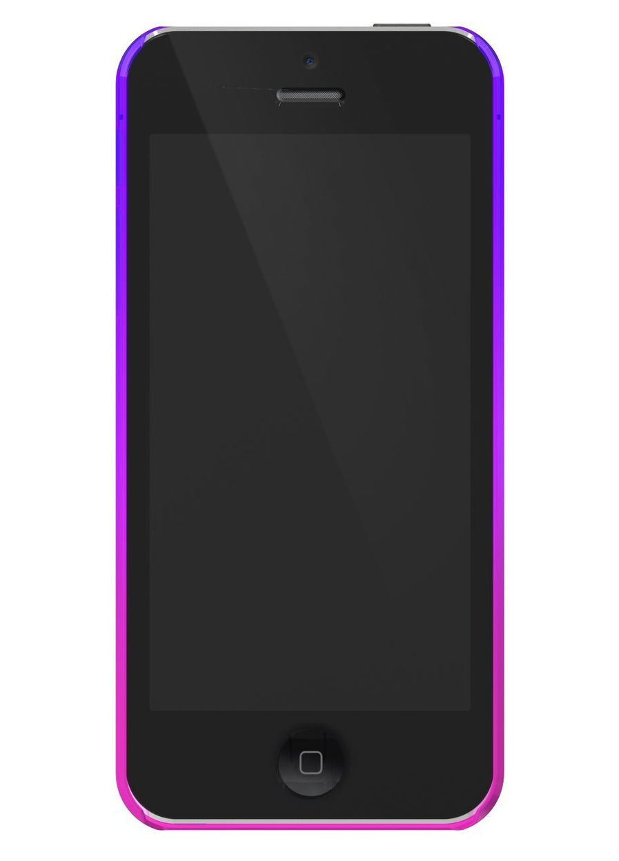 Чехол Microshield Accent Case для (Grape Jelly Purple/Bubble Gum Pink) XtremeMac iPhone 5/5S (335833161)