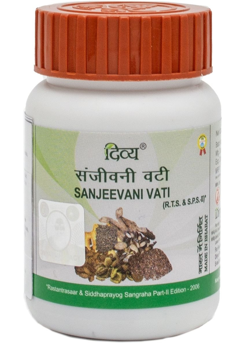 Аюрведические таблетки "Сандживани Вати" Sanjivani Vati 160шт (1438456-29729098) Patanjali (368618607)