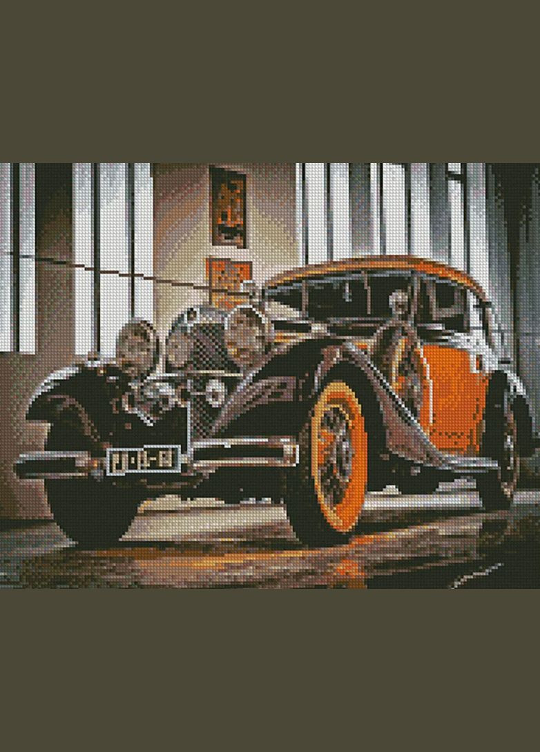 Алмазная картина по номерам Старинное авто 40х50 см FT30407 ( ) Strateg (328946266)