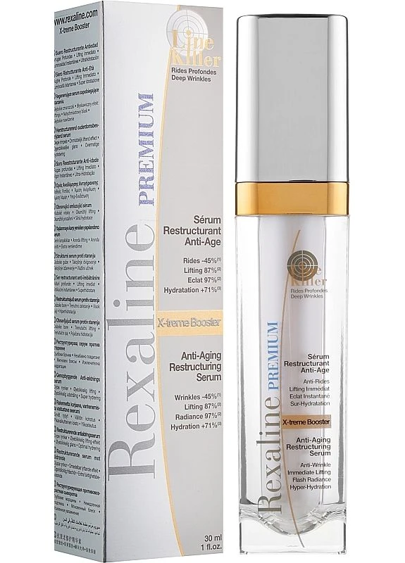Антивікова відновлювальна сироватка Line Killer X-Treme Booster Serum 30ml (2-1005504) Rexaline (380112481)