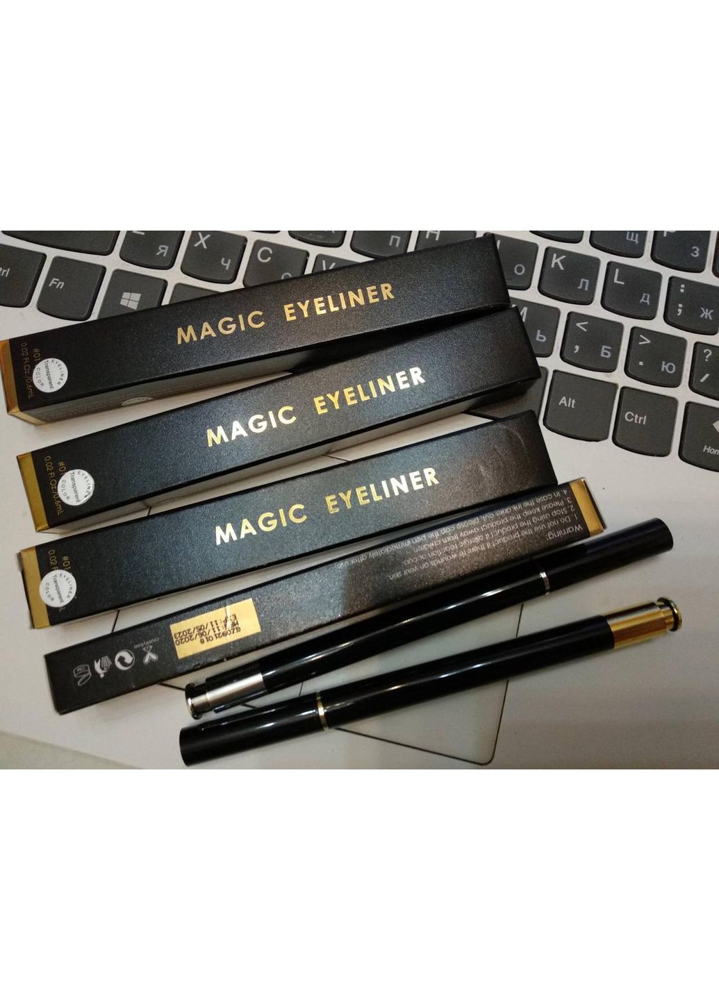 Маркер підводка ОРІГІНАЛ для надягання багаторазових вій БЕЗ клею, БЕЗ магнітів Magnetic Lashes (366668593)