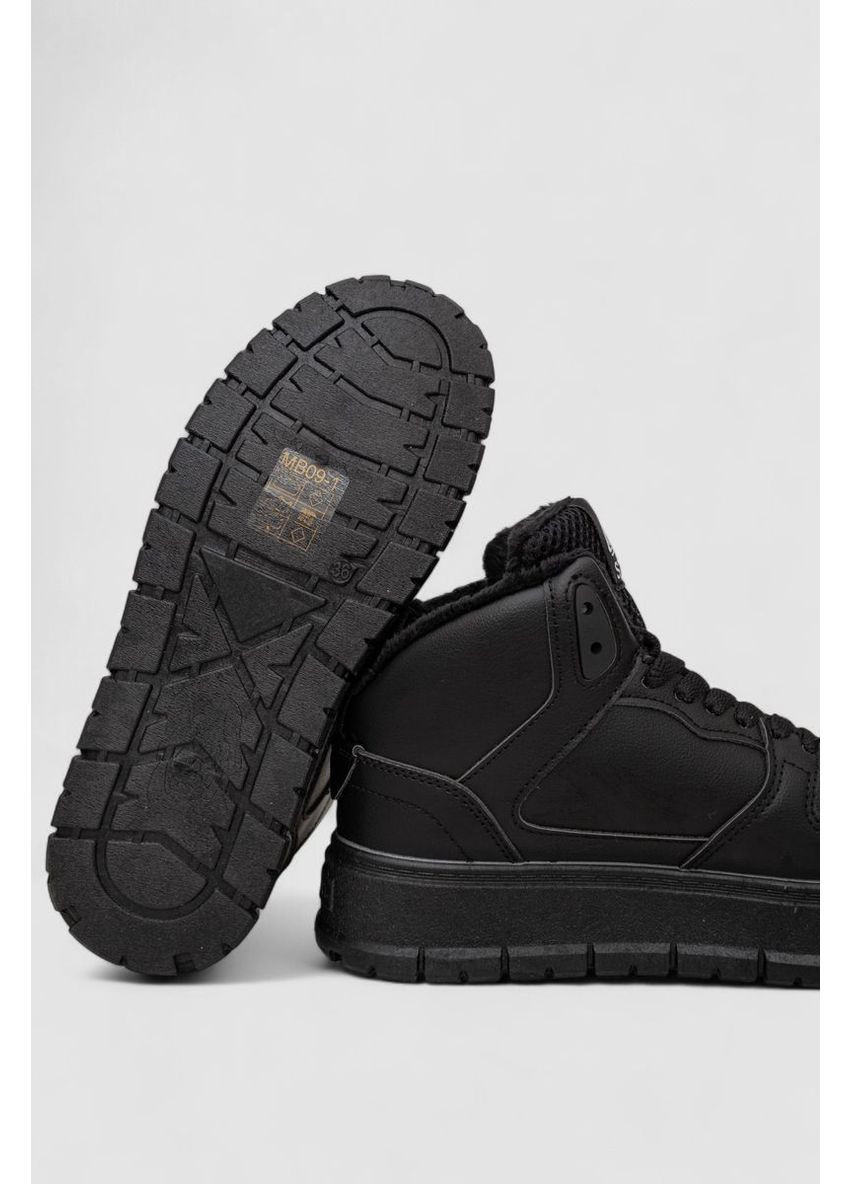 Кросівки жіночі зимові на хутрі Ager 248RMB09 чорні демісезони (366690248)