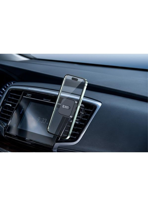 Автодержатель C123 Air Vent Car Holder Square Magnetic Bracket Black XO (351917173)