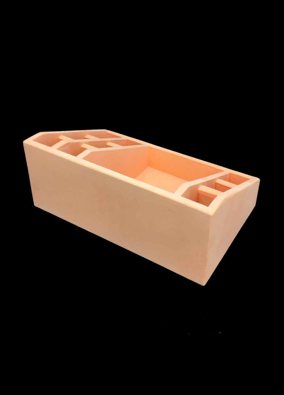 Настольный органайзер из дерева Дирфилд грейпфрут (КНЦ-007154) No Brand (328227989)