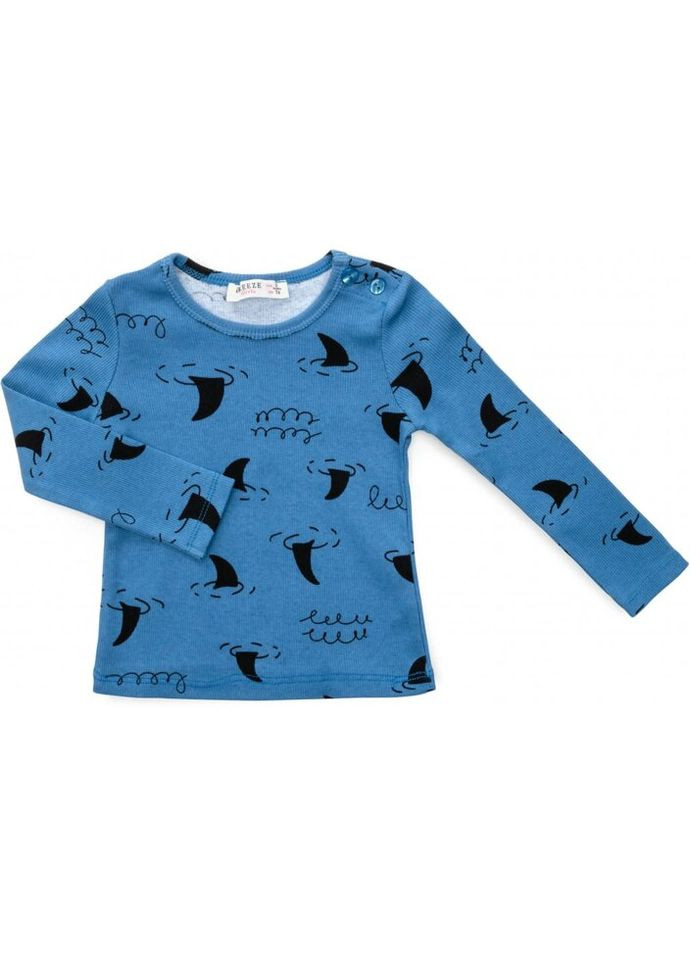 Кофта з довгим рукавом (17040-74B-blue) Breeze (301146526)