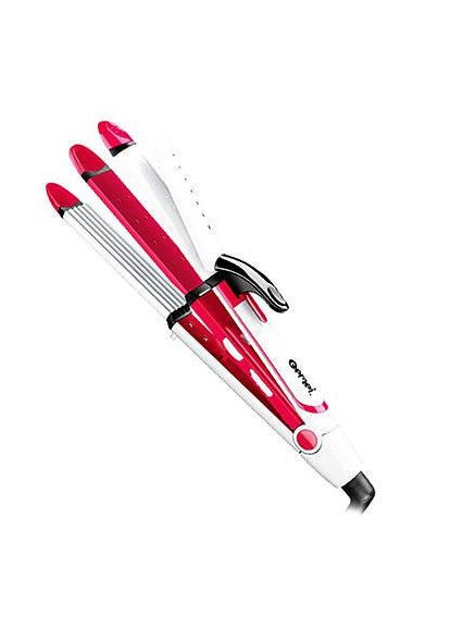 Плойка, Праска, Випрямляч, Гофре для волосся 3в1 GM 2921 Gemei (363321145)