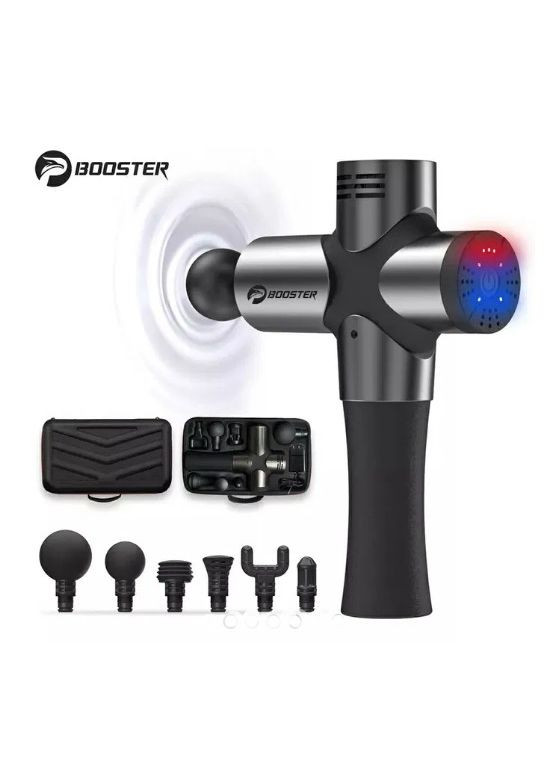 Профессиональный массажер для тела – ударное перкуссионное устройство для эффективного восстановления Booster Pro 3 (341320095)