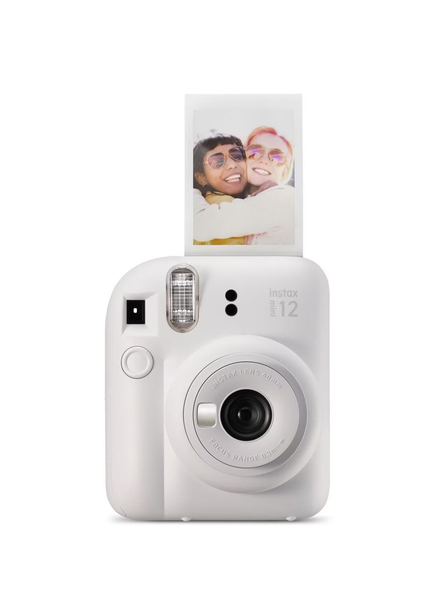 Набір камера Instax Mini 12, Фотопапір 50 шт, Чохол, Фотоальбом 108 фото Білий Fujifilm (329191782)