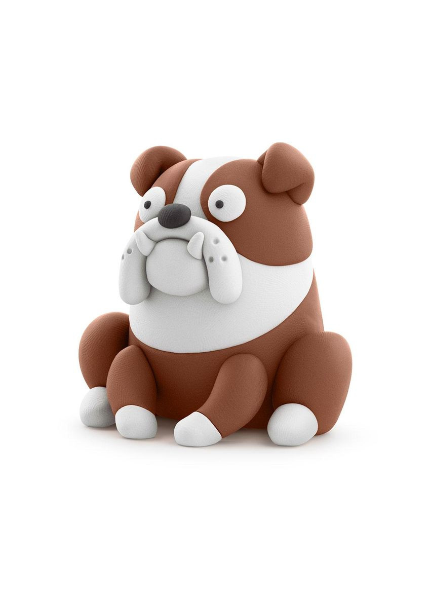 Набір пластиліну Ліпака — Собаки-друзія: Бульдог Гіпно Lipaka (362588501)