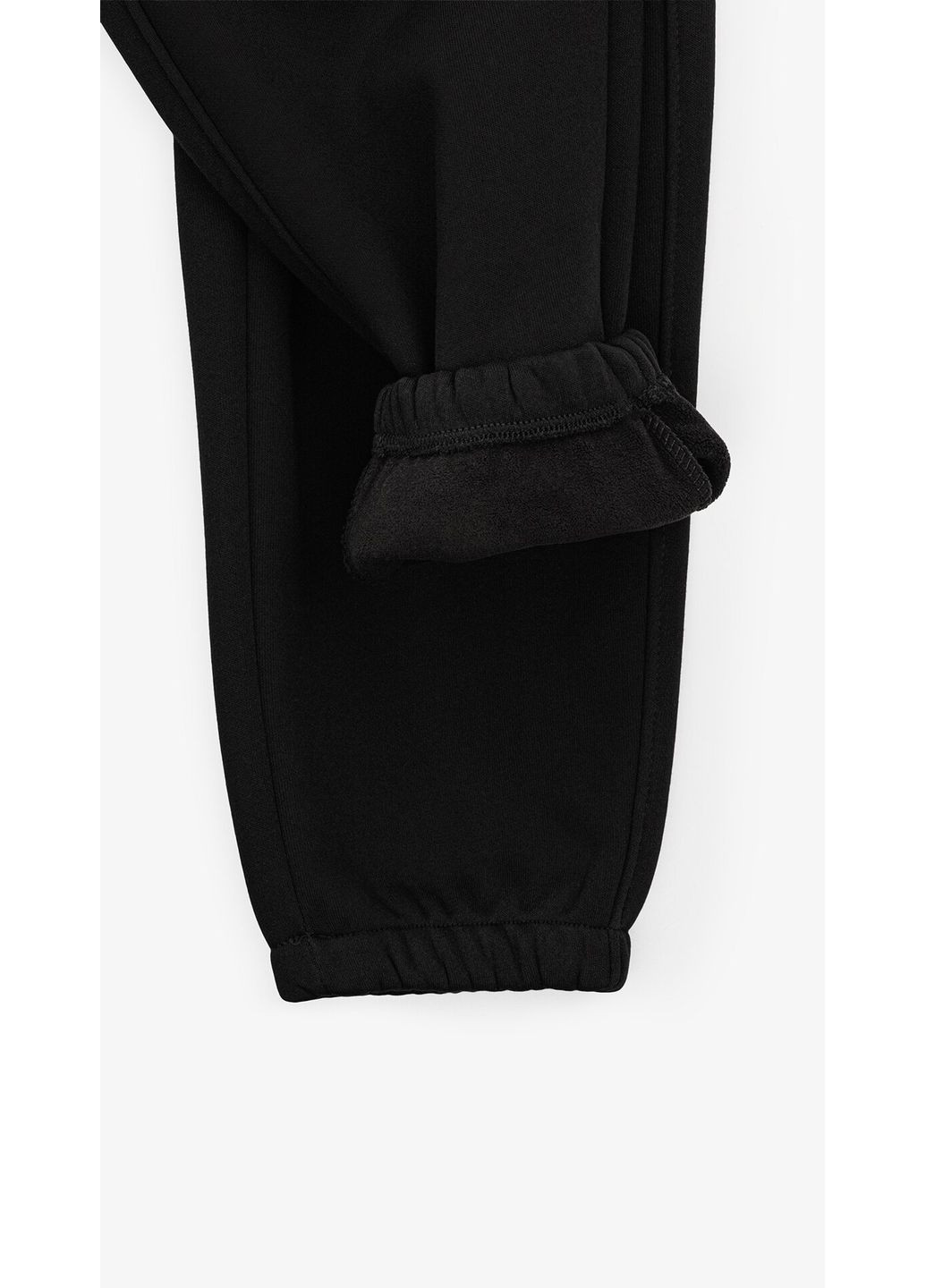 Черные спортивные зимние брюки Dinomin