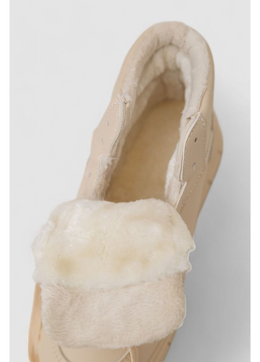 Кросівки жіночі зимові на хутрі, 248RMB17 Ager бежеві зими (360858583)