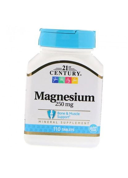 Оксид Магния, Magnesium 250, 110таб (36440090) 21st Century (293257054)