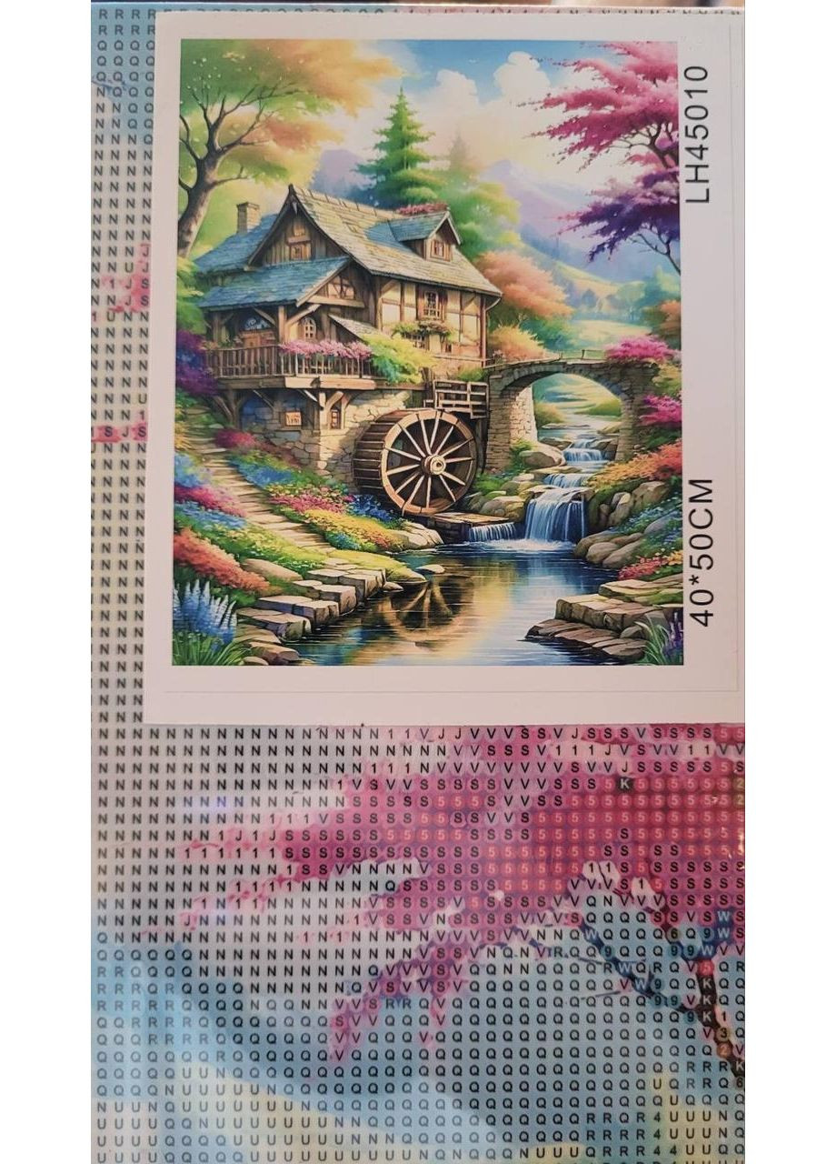 Алмазная мозаика Мельница 40*50 см набор No Brand (349822973)