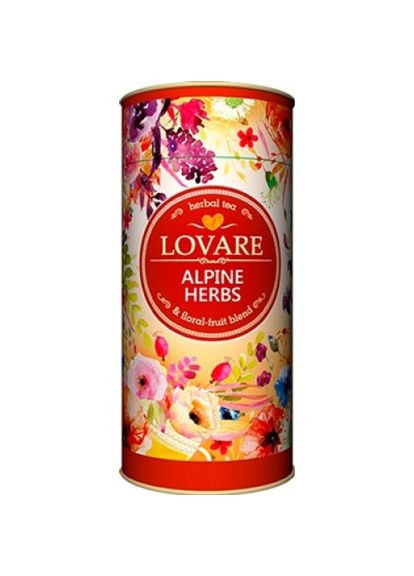Чай розсипний Lovare Альпійські трави 80 г No Brand (330632785)