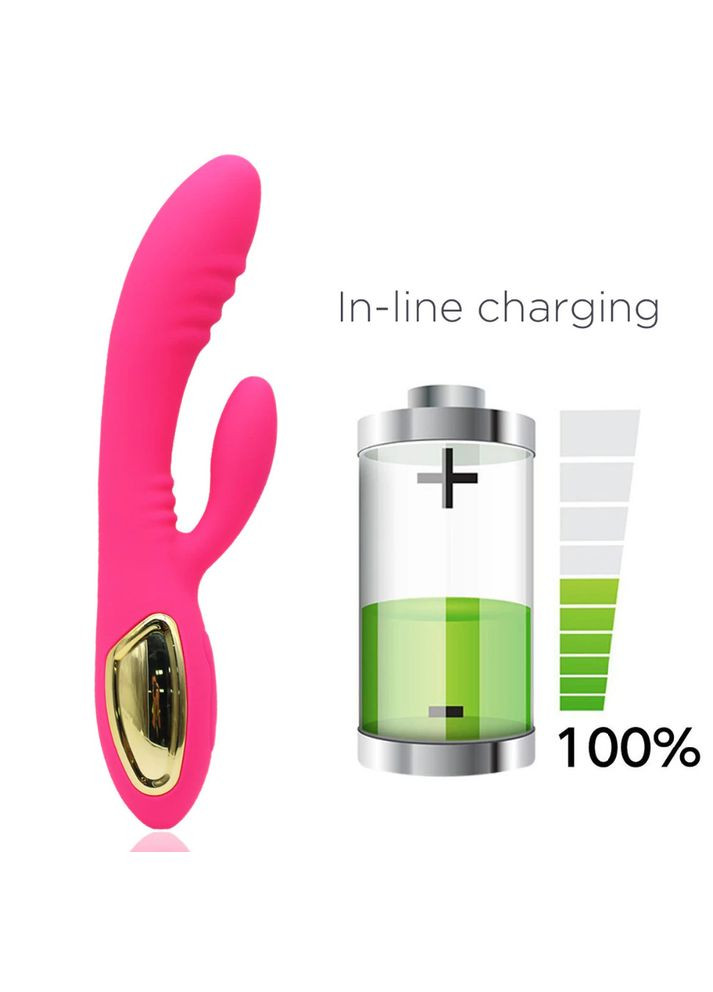 Вибратор вагинальный Royal-TE USB кролик двойной для клитора и точки G Focus (303881730)