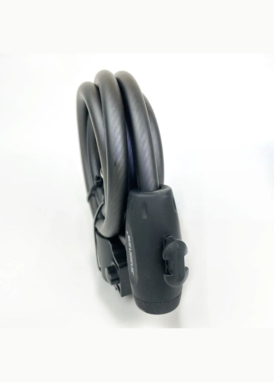 Замок тросовий велосипедний на ключі 12 х 1500 з кріпленням No Brand (303282396)