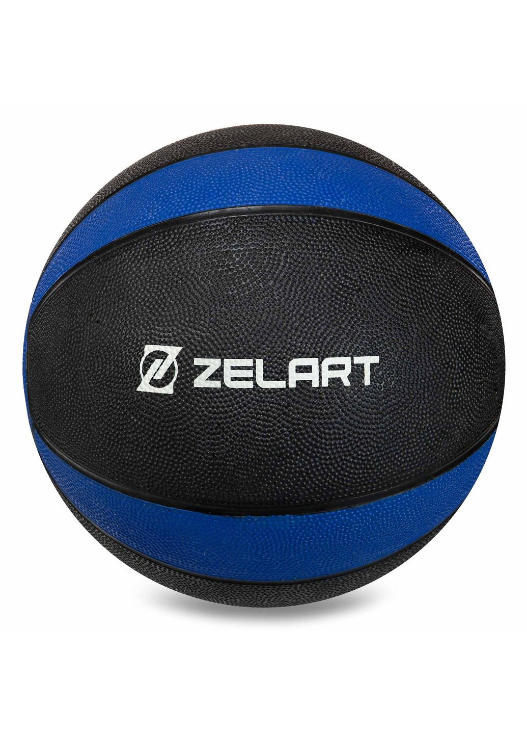 Медбол м'яч медичний Medicine Ball Синій-чорний (вага 9 кг) FI-5122-9 Zelart (367617637)