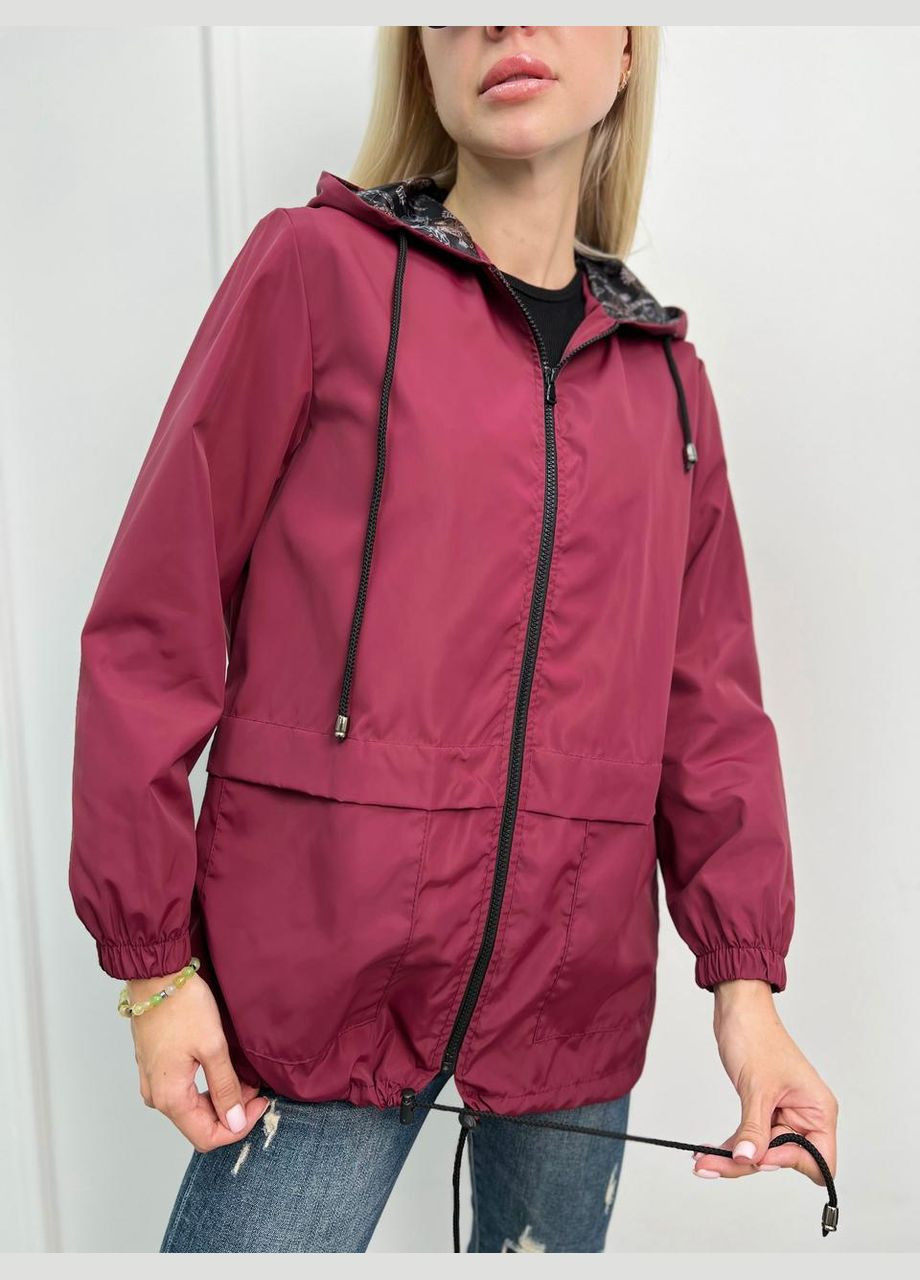 Женская ветровка на подкладке с капюшоном Fashion Girl (301263639}