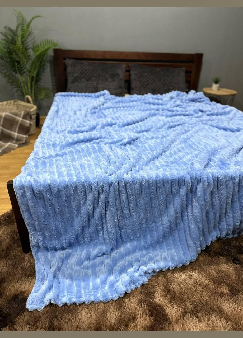 Плед королевский шарпей Двуспальный 180 х 220 см (П4К-post-sharp-max-002-22) No Brand (323160925)