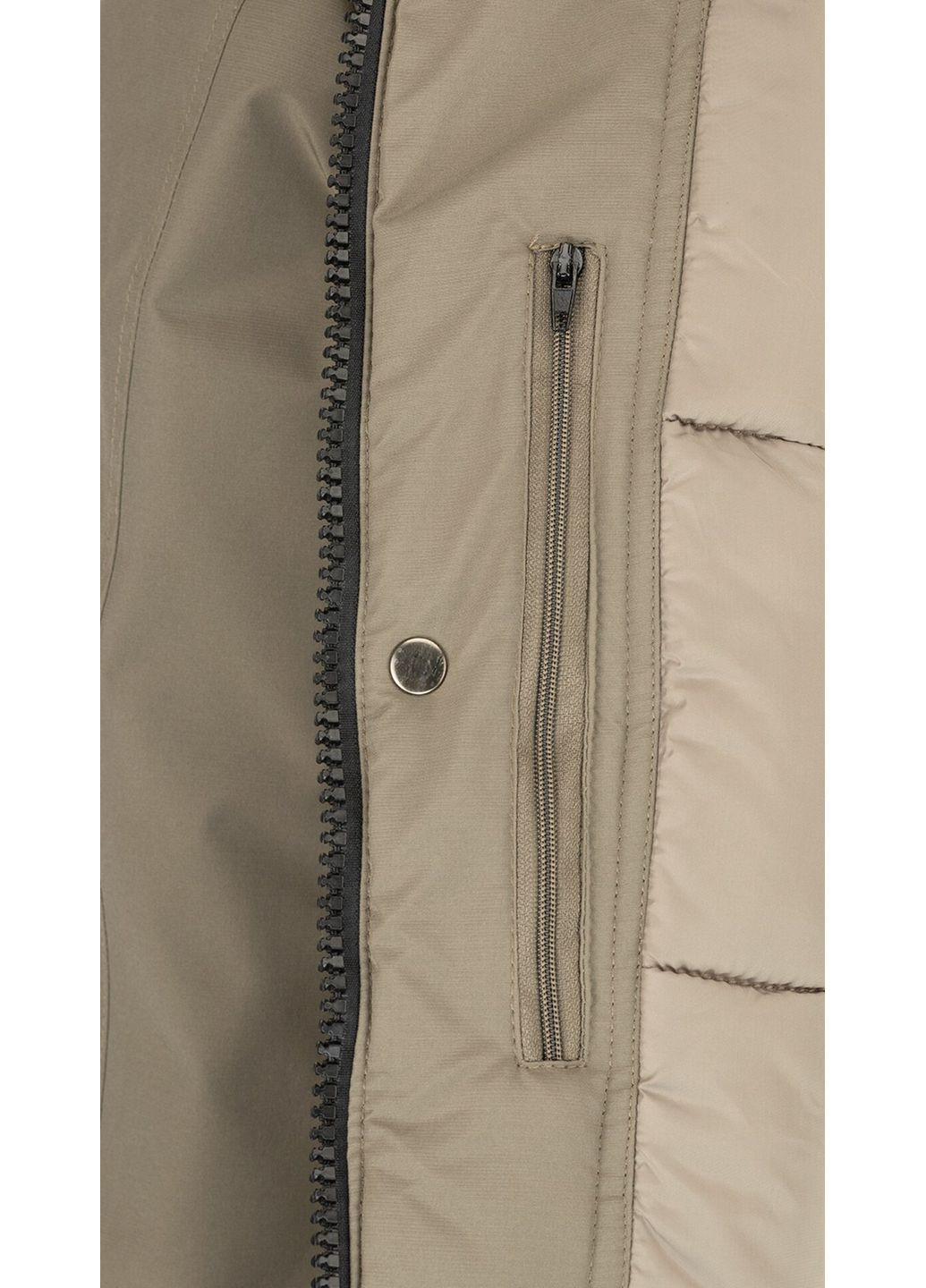 Оливковая (хаки) зимняя куртка однотонная мужская 9911 shop (2000999148521) Demos