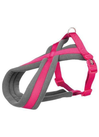 Шлей Premium для собак, туристический, нейлон, M-L: 50-80 см/25 мм, фуксия (*) Trixie (322592053)