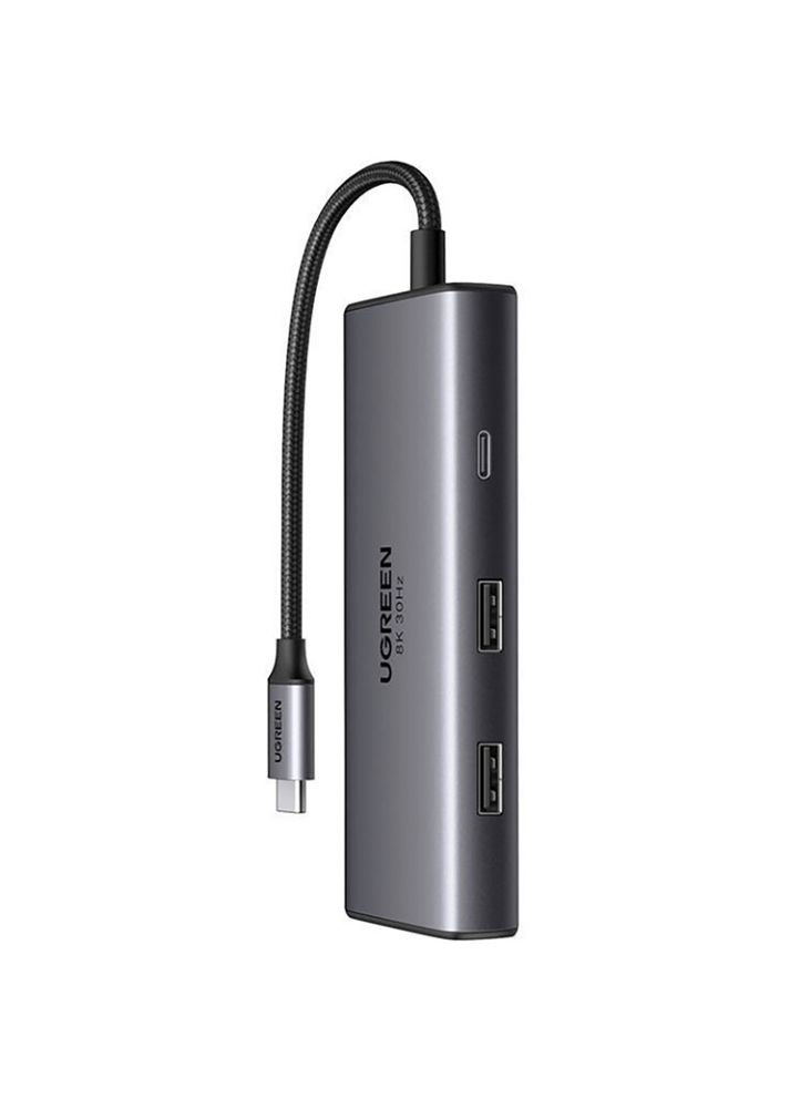 USB-хаб CM498 USB/Type-C/HDMI 6 in 1 Silver (15852) Ugreen (329298118)