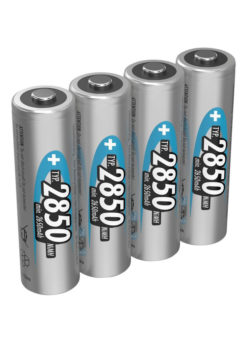 Аккумуляторы AA/HR06 NI-MH 2850 mAh BL 4 шт Ansmann (370622326)