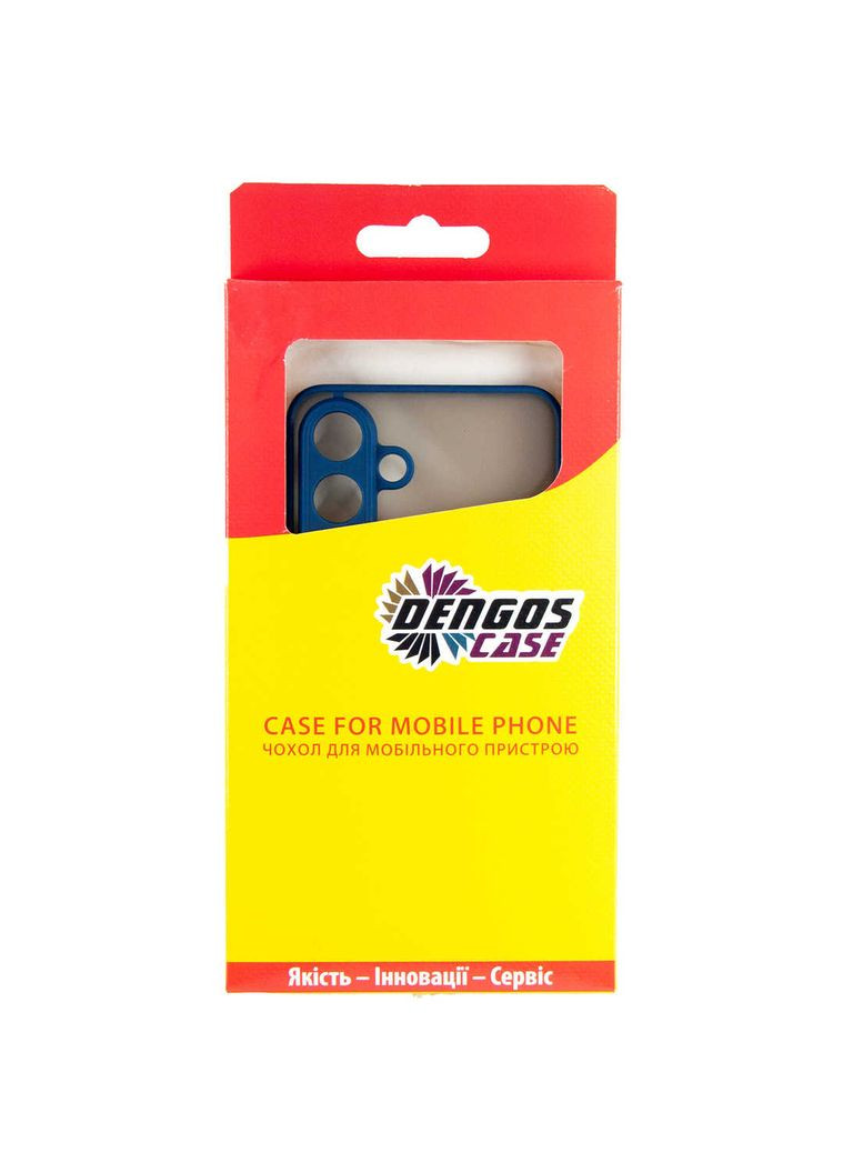 Чохол-накладка Matt для Samsung Galaxy S25 SM-S931 Blue (DG-TPU-MATT-162) DENGOS (341491240)