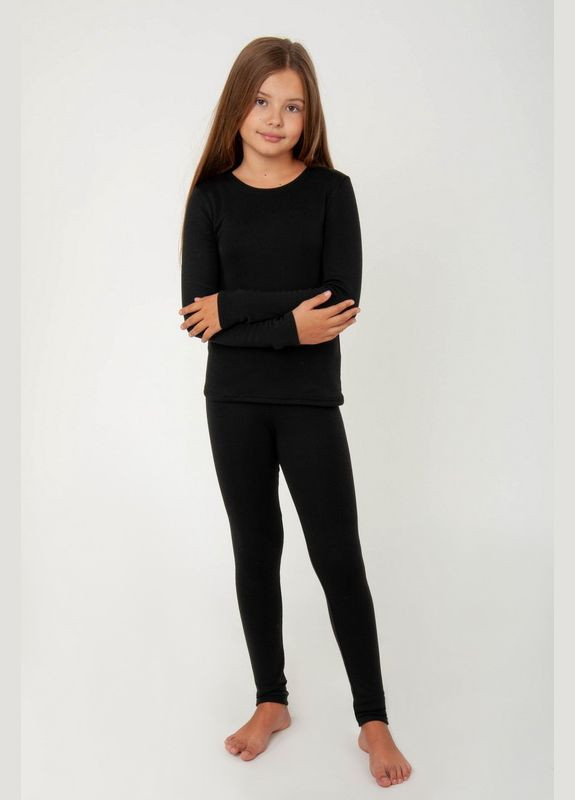 Графітовий демісезонний натільна білизна для дівчаток 04-2864-105 140 см Авекстекс