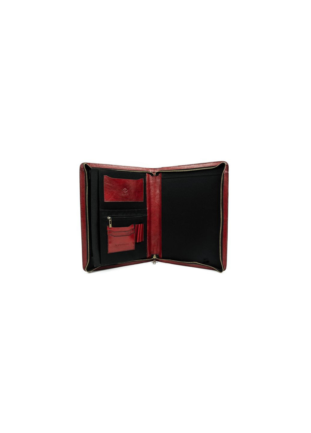 Шкіряна папка для документів A4 Candide червона 5202801 Time Resistance (315772230)