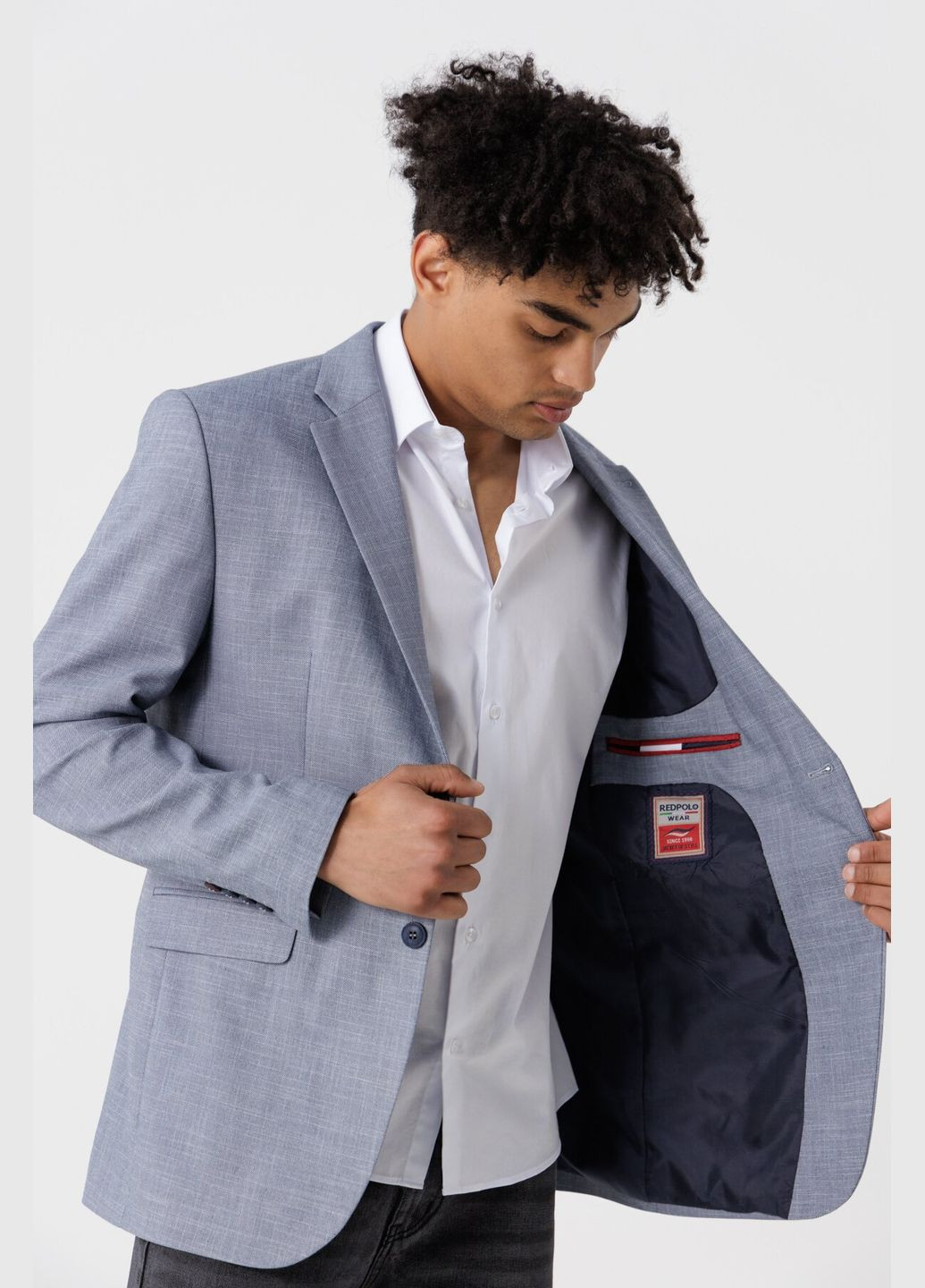 Піджак однотонний чоловічий 492 (2000990484642D) shop (2000990484642) Redpolo (316021341)