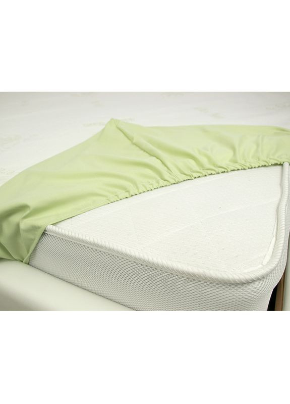 Водонепроникний наматрацник з бортом Aloe Vera 180x200x30 білий (21433) Руно (307413951)