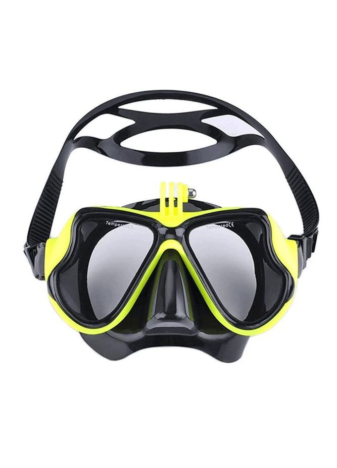 Профессиональная подводная маска для дайвинга с держателем для GoPro Black No Brand (336184249)