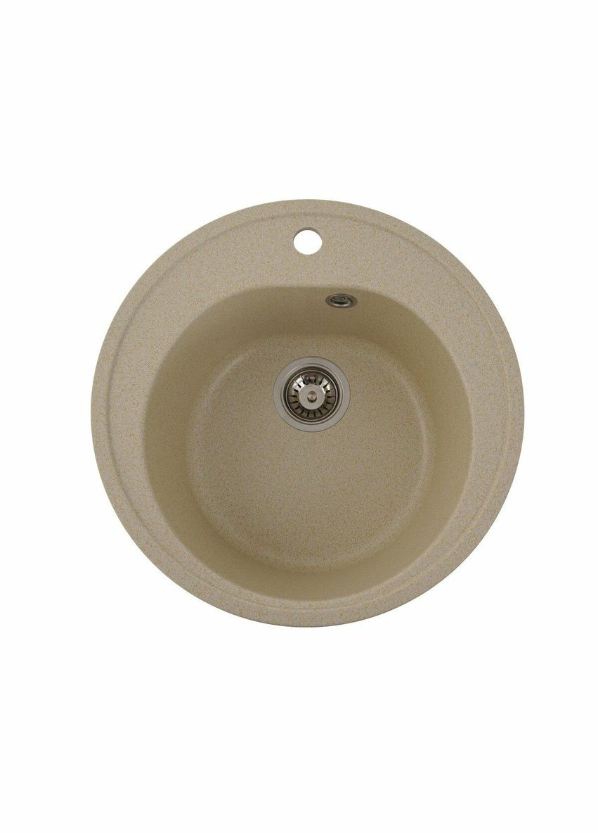 Гранитная мойка для кухни 510 LUNA матовая Песок Valeso (342069463)