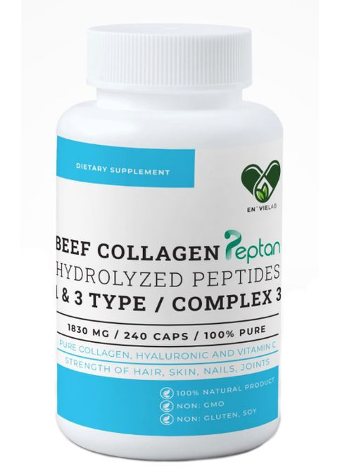 Beef Collagen Complex 3 (1&3 TYPE) 1830 mg 240 Caps En`vie Lab (302654000)