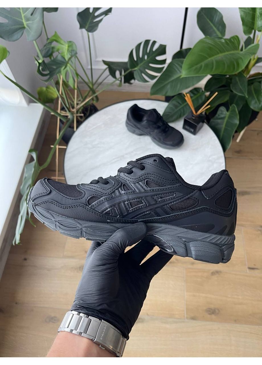 Черные демисезонные кроссовки мужские asics gel-nyc gore-tex black | асикс гель-нюк черные No Brand