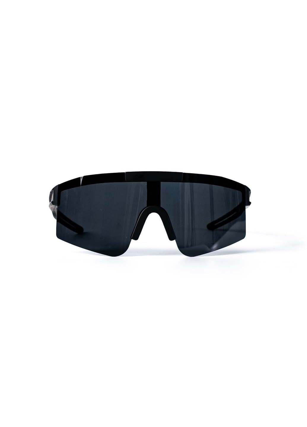Сонцезахисні окуляри з поляризацією Маска чоловічі 388-635 LuckyLOOK (291885883)