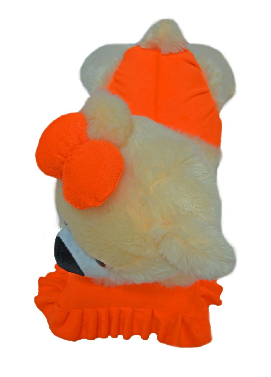 Аліна Плюшевий ведмедик Малятко 45 см салатовий з помаранчевим Алина (280915658)