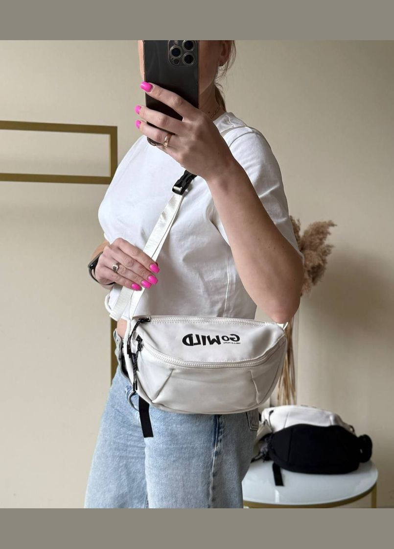 Сумка на пояс бананка текстиль No Brand (334343831)