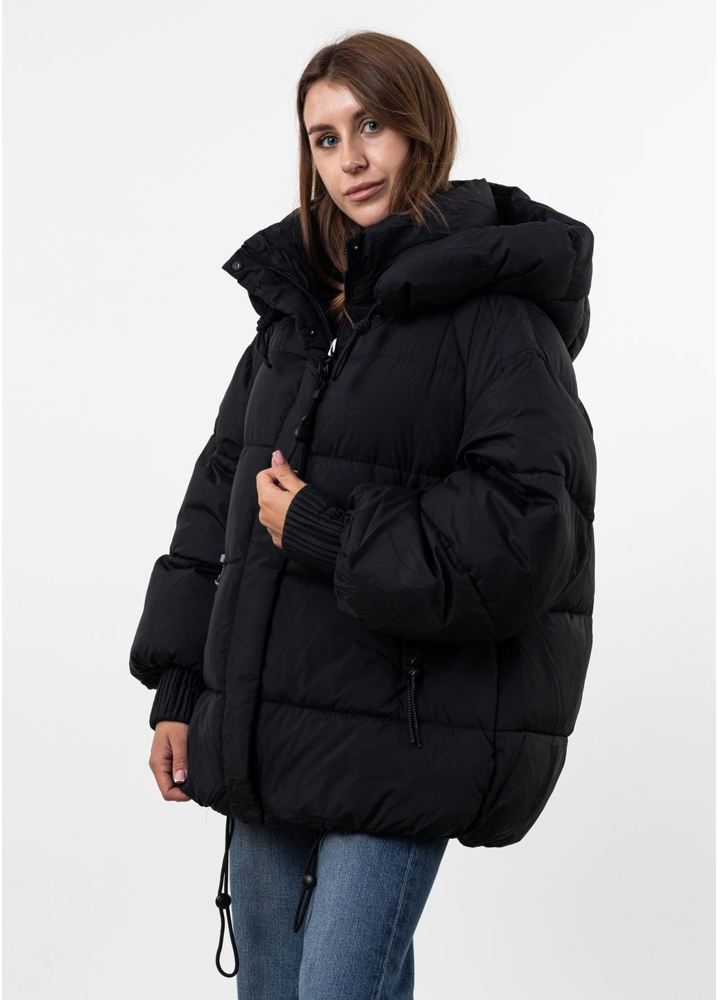 Чорний зимній Пуховик Towmy